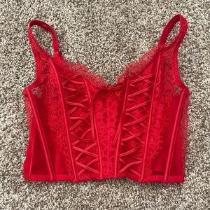 NWT: Victoria Secret Red Corset